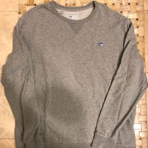 Southern Tide Sweaters - Southern Tide Upper Deck Crewneck (Large, Gray) Southern Tide Sweaters - Southern Tide Upper Deck Crewneck (Large, Gray)